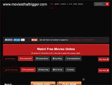 Tablet Screenshot of moviesthattrigger.com